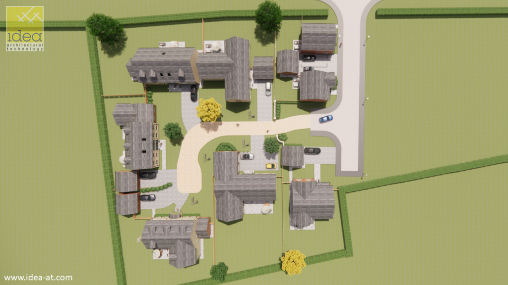 3D CGI visuals for a new build site in Northamptonshire – IDEA ...