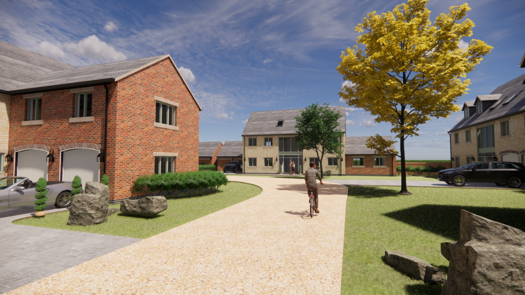 3D CGI visuals for a new build site in Northamptonshire – IDEA ...